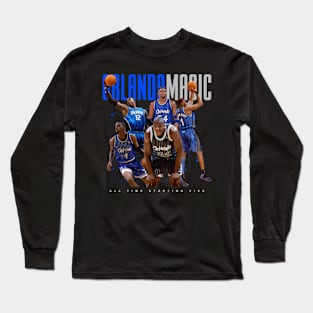 Orlando Magic All Time Sting Five Long Sleeve T-Shirt